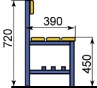 Скамейки для раздевалок А2