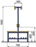 Скамейки для раздевалок серии С